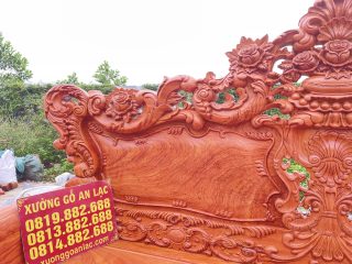 vai ghế lá tây uốn lượn