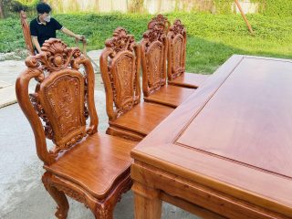 bộ bàn ăn 8 ghế
