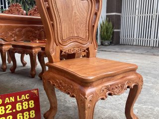 ghế louis lưng cao