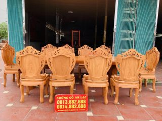 bộ bàn ăn 10 ghế