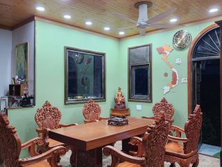 bộ bàn ăn 6 ghế gỗ hương