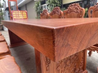 mặt bàn nguyên khối dày 12p