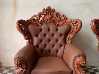 ghế đơn louis hoàng gia