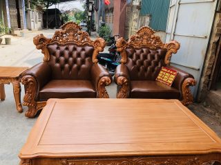 bộ đôi ghế đơn louis