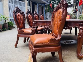 ghế ăn louis hoàng gia