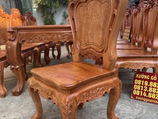 ghế louis lưng cao