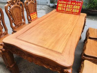 bàn ăn louis hoàng gia