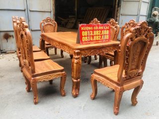 bộ bàn ghế louis cao cấp