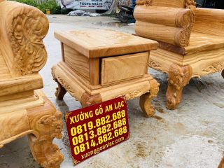 đôn kẹp gỗ gõ đỏ