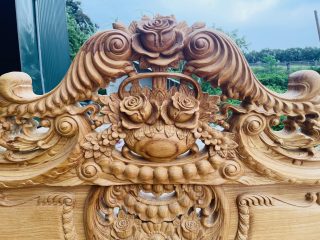 đỉnh chương hoa hồng lá tây