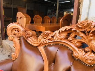 mặt vách căng da tạo múi