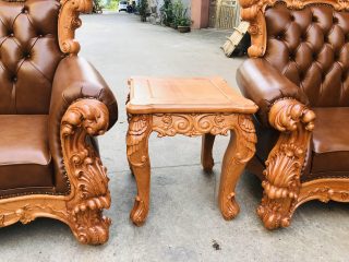 đôn kẹp gỗ gõ đỏ