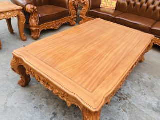 bàn trà gỗ gõ đỏ