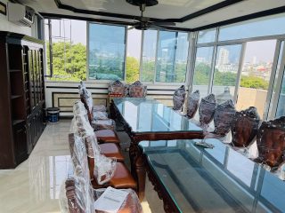 Siêu phẩm 2 bàn ăn hoàng gia 24 ghế louis bọc đệm gỗ gõ đỏ cực vip (Anh Đông, Hải Phòng) 34 hai bộ bàn ghế 12 ghế ghép liền