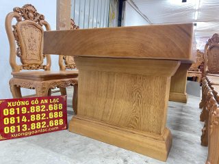 chân bàn nguyên khối