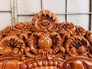 Siêu phẩm bàn ghế louis hoàng gia nguyên khối 10 món gỗ hương đá (Anh Duy, Sài Gòn) 26 chương ghế louis hoàng gia