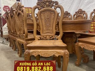 mẫu ghế louis hồng hạt