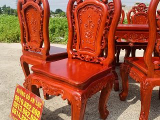 mẫu ghế louis hồng hạt