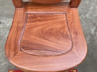 Mẫu bàn ăn tròn 8 ghế louis cổ điển gỗ hương đá cao cấp (Anh Thông, Thái Nguyên) 21 mặt ngồi khung tranh dày dặn