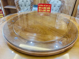 mặt bàn tròn xoay 1m