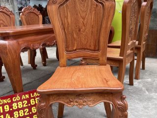 trọn bộ 8 ghế ngồi louis