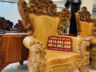 ghế đơn louis hoàng gia