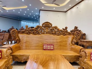 bộ bàn ghế louis hoàng gia