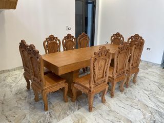 bộ 10 ghế louis hoàng gia