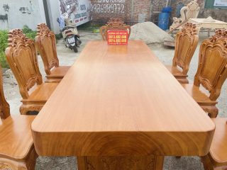 mặt bàn nguyên khối dày 15p