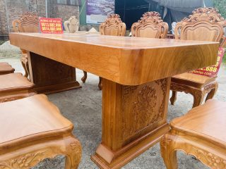 hệ chân bàn nguyên khối dày 15p