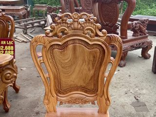 vách tựa ghế louis hoàng gia