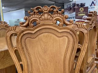 tựa lưng ghế louis hoàng gia