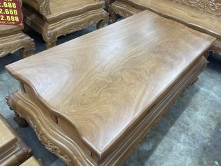 bàn trà gỗ gõ đỏ cao cấp