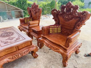 bộ đôi ghế đơn kèm đôn kẹp