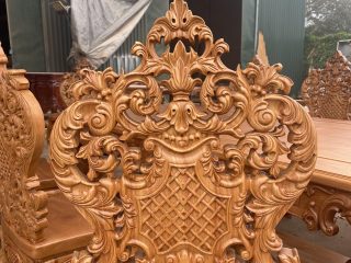 vách ghế louis hoàng gia