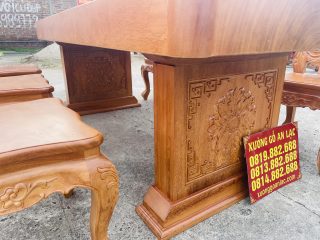 hệ chân bàn nguyên khối dày 15p